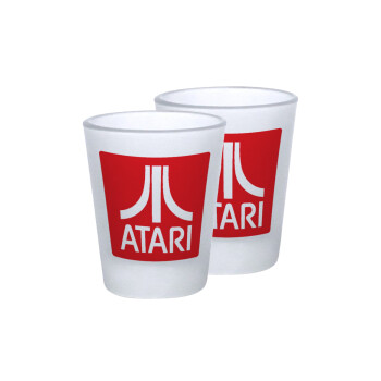 atari, Σφηνοπότηρα γυάλινα 45ml του πάγου (2 τεμάχια)