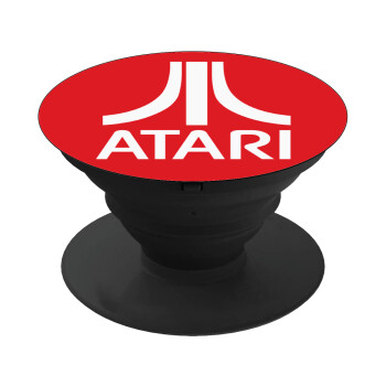 atari, Pop Socket Μαύρο Βάση Στήριξης Κινητού στο Χέρι
