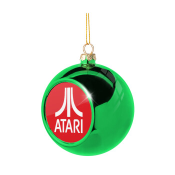 atari, Χριστουγεννιάτικη μπάλα δένδρου Πράσινη 8cm