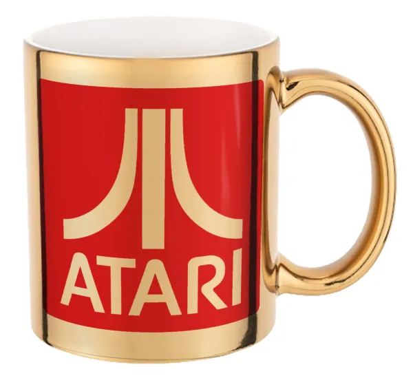 atari — Κούπα κεραμική, χρυσή καθρέπτης, 330ml