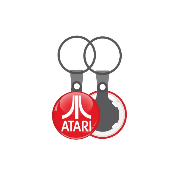 atari — Mini keychain, 2.5cm