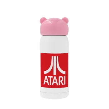 atari, Ροζ ανοξείδωτο παγούρι θερμό (Stainless steel), 320ml