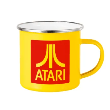 atari, Yellow Enamel Metallic Cup 360ml