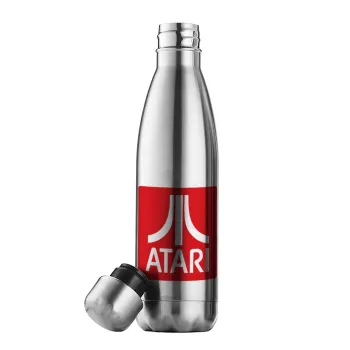 atari, Inox (Stainless steel) double-walled metal mug, 500ml