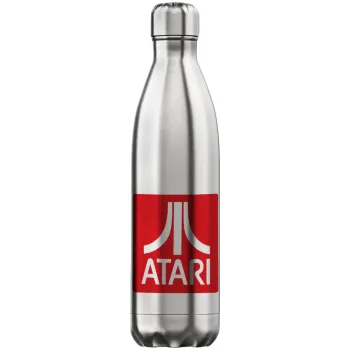 atari, Μεταλλικό παγούρι θερμός Inox (Stainless steel), διπλού τοιχώματος, 750ml