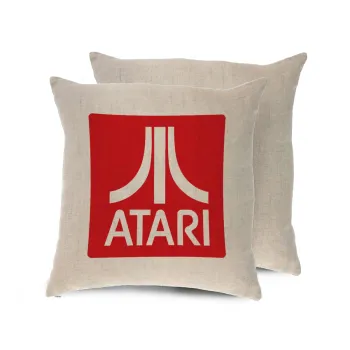 atari, Μαξιλάρι καναπέ ΛΙΝΟ 40x40cm περιέχεται το  γέμισμα