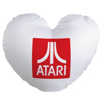 atari, Μαξιλάρι καναπέ καρδιά 40x40cm περιέχεται το  γέμισμα
