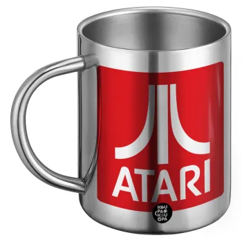 atari, Ανοξείδωτη Μεταλλική Κούπα 450ml - Διπλού Τοιχώματος