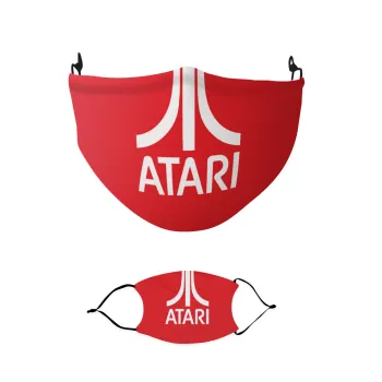 atari, Μάσκα υφασμάτινη παιδική πολλαπλών στρώσεων με υποδοχή φίλτρου