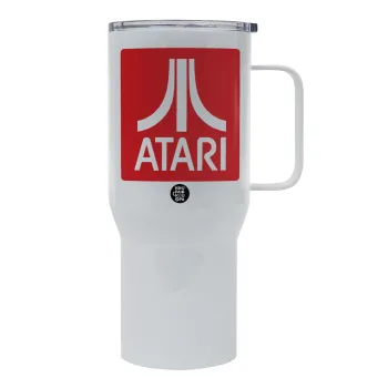 atari, Mega Stainless steel Tumbler with lid, double wall 750L