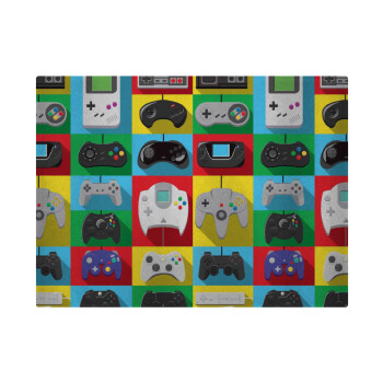Gaming Controllers, Επιφάνεια κοπής γυάλινη (38x28cm)