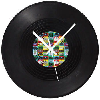 Gaming Controllers, Ρολόι τοίχου Βινύλιο (30cm)
