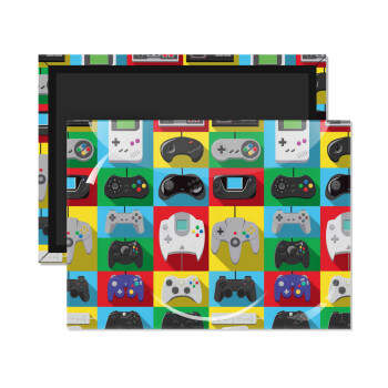 Gaming Controllers, Ορθογώνιο μαγνητάκι ψυγείου διάστασης 9x6cm