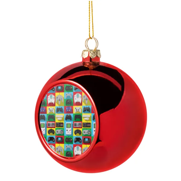 Gaming Controllers — Christmas tree ball Red 8cm