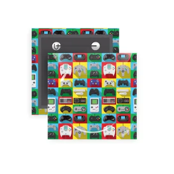 Gaming Controllers, Κονκάρδα παραμάνα τετράγωνη 5x5cm