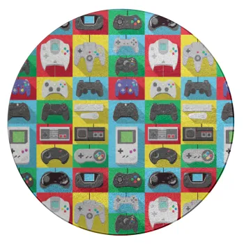 Gaming Controllers, Επιφάνεια κοπής γυάλινη στρογγυλή (30cm)