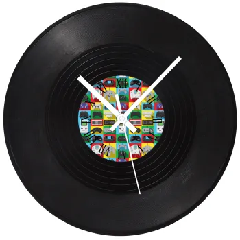 Gaming Controllers, Ρολόι τοίχου Βινύλιο (30cm)