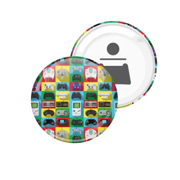 Gaming Controllers, Μαγνητάκι και ανοιχτήρι μπύρας στρογγυλό διάστασης 5,9cm