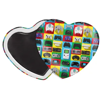 Gaming Controllers, Μαγνητάκι καρδιά (57x52mm)