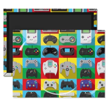 Gaming Controllers, Ορθογώνιο μαγνητάκι ψυγείου διάστασης 9x6cm