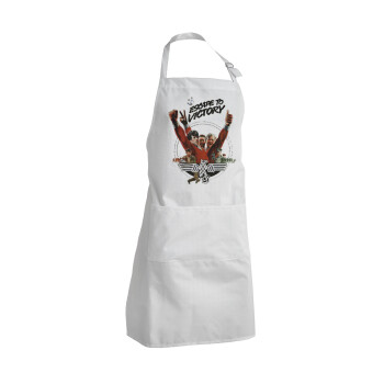 Escape to victory, Adult Chef Apron (with sliders and 2 pockets)