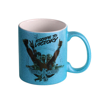 Escape to victory, Κούπα Σιέλ Glitter που γυαλίζει, κεραμική, 330ml