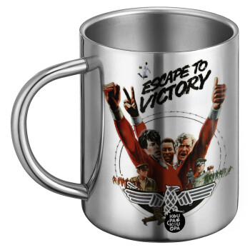 Escape to victory, Ανοξείδωτη Μεταλλική Κούπα 450ml - Διπλού Τοιχώματος