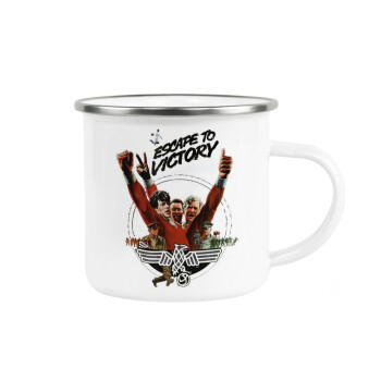 Escape to victory, Metallic enamel cup white 360ml
