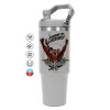 GREY color, 890ml (30oz) stainless Steel Tumbler with Handle
