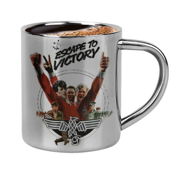 Escape to victory — Double-wall metal cup for espresso (220ml)