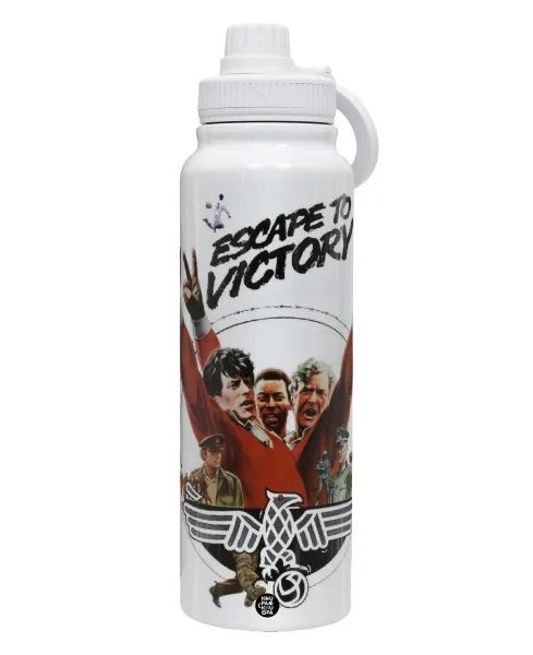 Escape to victory — Θερμός 1L Ανοξείδωτο με Βάση Κινητού & Διπλά Τοιχώματα