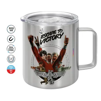 Escape to victory, Mug Stainless steel double wall 300ml