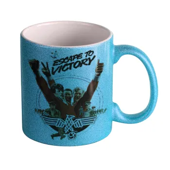 Escape to victory, Κούπα Σιέλ Glitter που γυαλίζει, κεραμική, 330ml