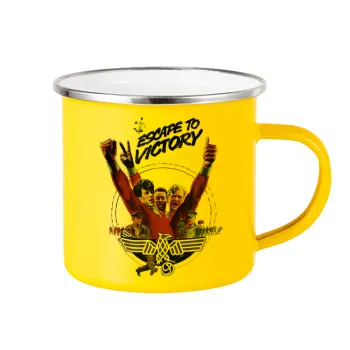 Escape to victory, Κούπα Μεταλλική εμαγιέ Κίτρινη 360ml