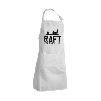 raft, Adult Chef Apron (with sliders and 2 pockets)