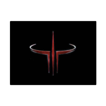 Quake 3 arena, Επιφάνεια κοπής γυάλινη (38x28cm)