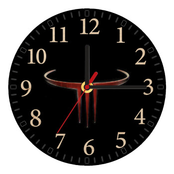 Quake 3 arena, Ρολόι τοίχου ξύλινο plywood (20cm)