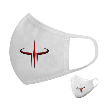 Quake 3 arena, Μάσκα υφασμάτινη υψηλής άνεσης παιδική (Δώρο πλαστική θήκη)