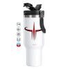 Mega Stainless steel Tumbler with lid, double wall 1,2L