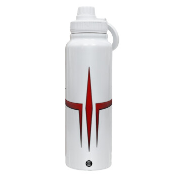 Quake 3 arena, 1L Stainless Steel Thermal Bottle with Phone Holder & Double Wall Insulation