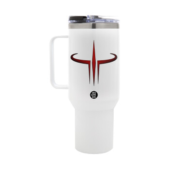 Quake 3 arena, Mega Stainless steel Tumbler with lid, double wall 1,2L