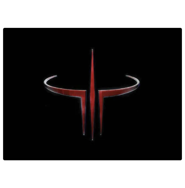 Quake 3 arena — Επιφάνεια κοπής γυάλινη (38x28cm)