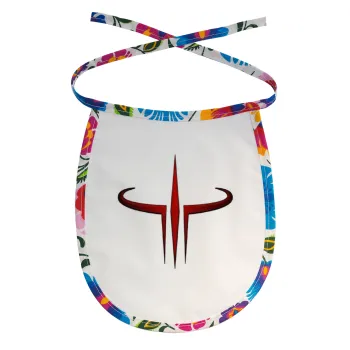 Quake 3 arena, Σαλιάρα μωρού αλέκιαστη με κορδόνι Χρωματιστή