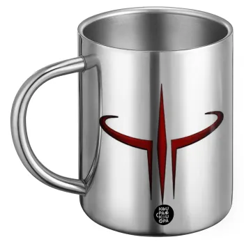 Quake 3 arena, Ανοξείδωτη Μεταλλική Κούπα 450ml - Διπλού Τοιχώματος