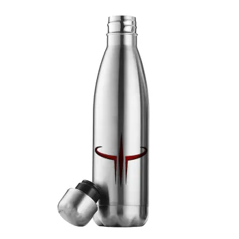 Quake 3 arena, Inox (Stainless steel) double-walled metal mug, 500ml