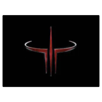 Quake 3 arena, Επιφάνεια κοπής γυάλινη (38x28cm)