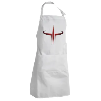 Quake 3 arena, Adult Chef Apron (with sliders and 2 pockets)