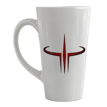Quake 3 arena, Κούπα κωνική Latte Μεγάλη, κεραμική, 450ml