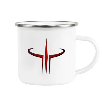 Quake 3 arena, Κούπα Μεταλλική εμαγιέ λευκη 360ml