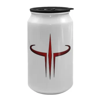 Quake 3 arena, Κούπα ταξιδιού μεταλλική με καπάκι (tin-can) 500ml